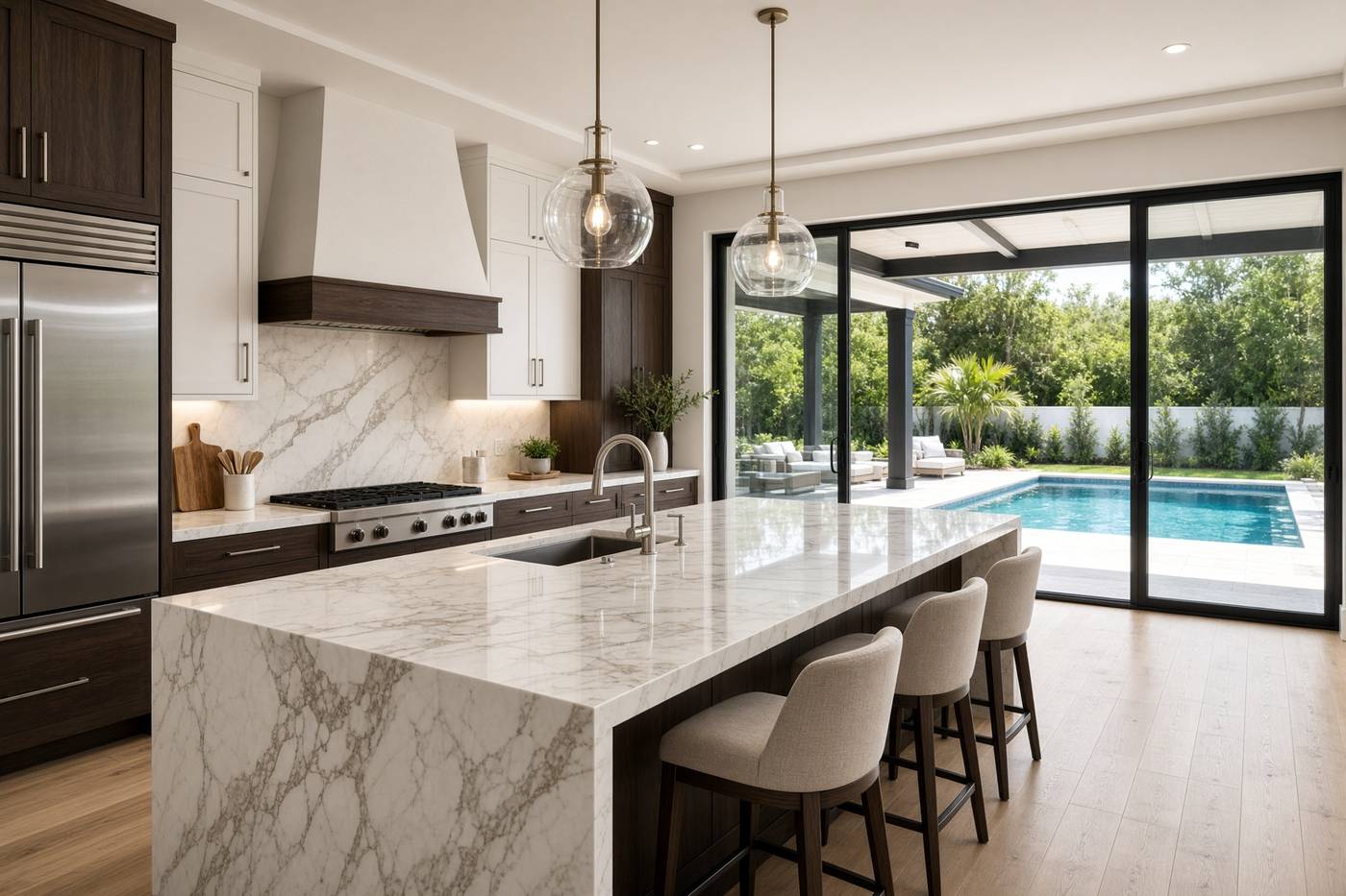 Windermere kitchen remodel on the lake house
